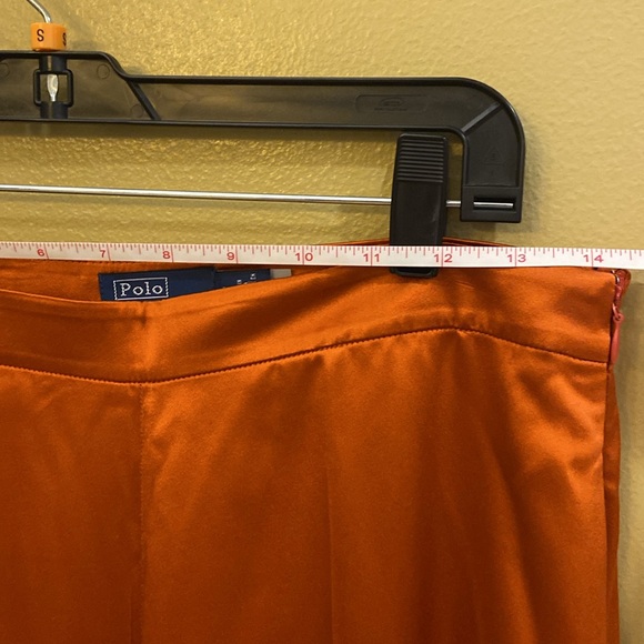 NWT POLO RALPH LAUREN 100% SILK SLACKS - Picture 11 of 14